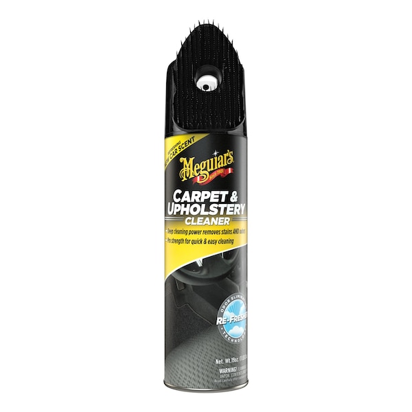 Meguiars Use On Carpet/ Upholstery, 19 Ounce Aerosol Can, Single G191419 - main